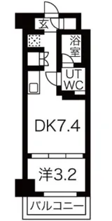 エルフォルテ東日暮里【4階】の間取り