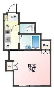 Glanz音羽【1階】の間取り