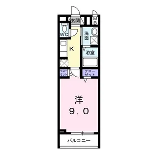カンパネラ【3階】の間取り