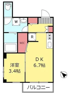 brillar(ブリジャール)【2階】の間取り