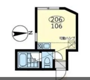 神奈川県横浜市南区井土ケ谷中町【アパート】の間取り