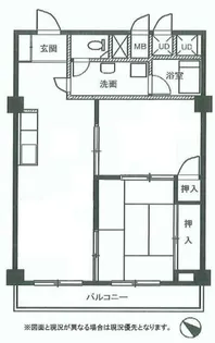 秀和幡ヶ谷レジデンス【7階】の間取り