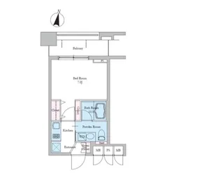 レジディア文京音羽II【3階】の間取り