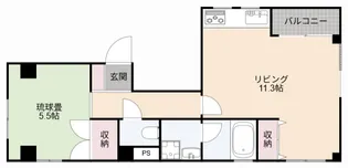田井ビル【4階】の間取り