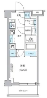 グランエール駒込【5階】の間取り