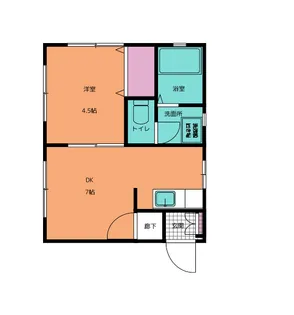 M.A.P【2階】の間取り
