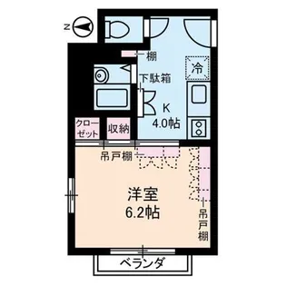 東新小岩パールハイツ【2階】の間取り