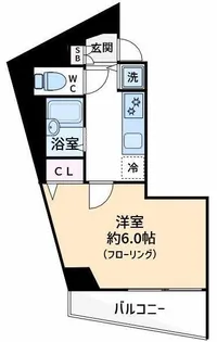 フェニックス目黒碑文谷【7階】の間取り