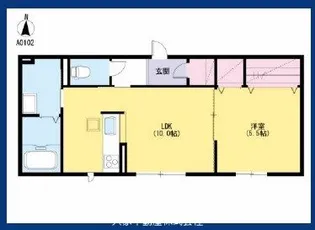 シャーメゾンOregon【1階】の間取り