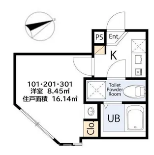 Tino【2階】の間取り