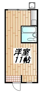 桜コーポ【1階】の間取り