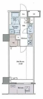ラグゼナ平和台【2階】の間取り
