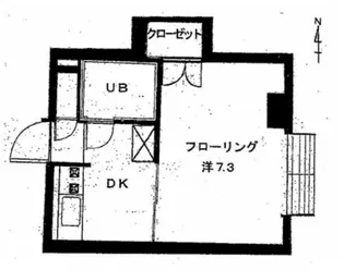 高田馬場リハイム【2階】の間取り