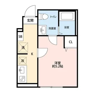 Keep Lagoon桜ヶ丘 A棟【1階】の間取り