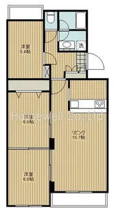 ロイヤルヒルズC棟【3階】の間取り
