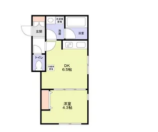 モンレーヴ本駒込【1階】の間取り