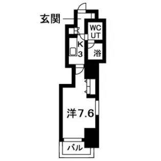 シティハイツ成増【7階】の間取り