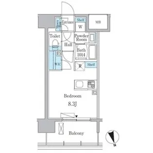ルーエ今池【10階】の間取り
