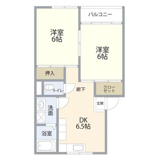 ルーセントA【2階】の間取り