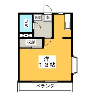 ブルーム【1階】の間取り