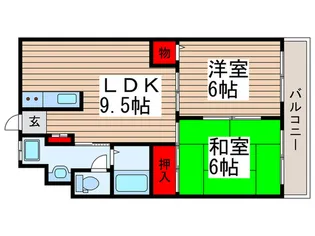 第5昭栄マンション【3階】の間取り