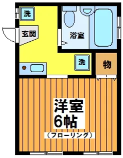 ベルシャンブル【1階】の間取り
