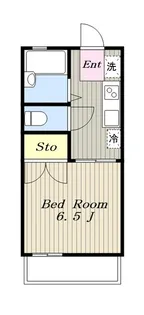 コスモハイツ【1階】の間取り