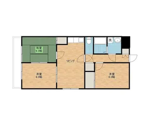 アメニティハウスII【4階】の間取り