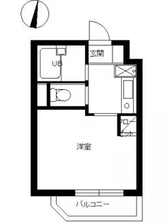 スカイコート新宿落合第6【3階】の間取り