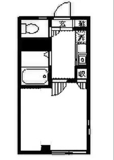 ヨシノハイツ【2階】の間取り