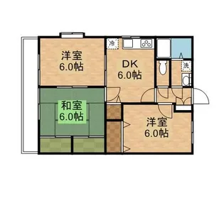 グランディール中嶋【4階】の間取り