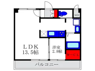 和田ビルの間取り