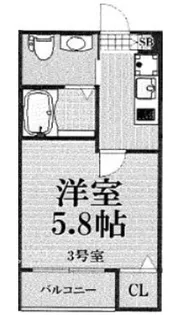 GranBleuFunabashi【1階】の間取り