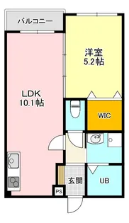 プラザ【1階】の間取り