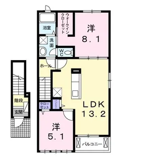 ソルティーロ.N【2階】の間取り