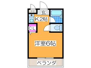 メゾン苅田【2階】の間取り