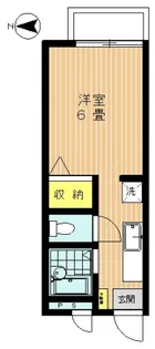 ブルーム馬込【1階】の間取り
