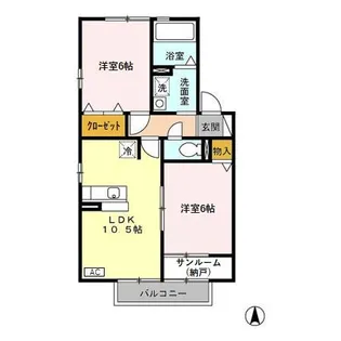 アルデーア【2階】の間取り