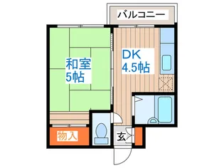 クラ-クハイツ【1階】の間取り