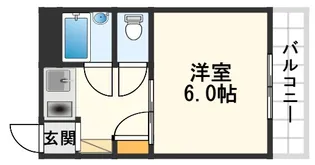 ARI高槻市役所南【3階】の間取り