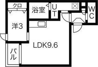 Warren kubomiI【1階】の間取り
