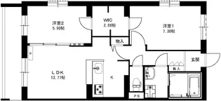 CoCo(ココ)【2階】の間取り