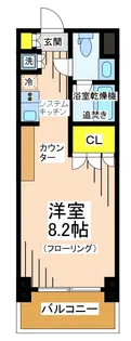 ドゥーエつつじヶ丘【3階】の間取り