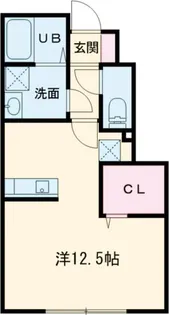 Claire MOTOMACHI【1階】の間取り