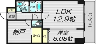 GROOVE豊中レジデンス【8階】の間取り