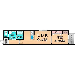 V-GRACE AKAGAWA【6階】の間取り