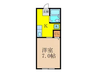 和田ハイツ【1階】の間取り