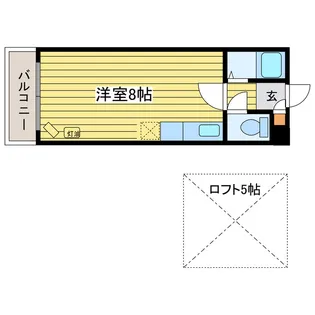 マトリックス北12条【2階】の間取り