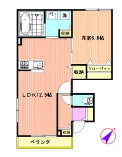 シュエット【1階】の間取り