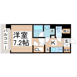 桜ヒルズ仙台榴岡【9階】の間取り